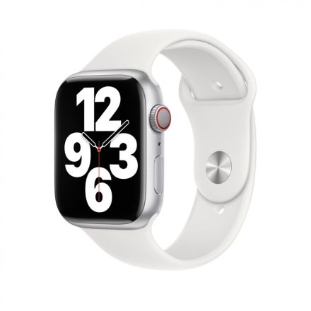 Apple Watch Fehér szilikon szíj 38/40/41mm