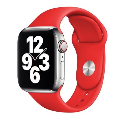 Apple Watch piros szilikon szíj 38/40/41mm