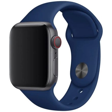 Apple Watch sötétkék szilikon szíj 38/40/41mm