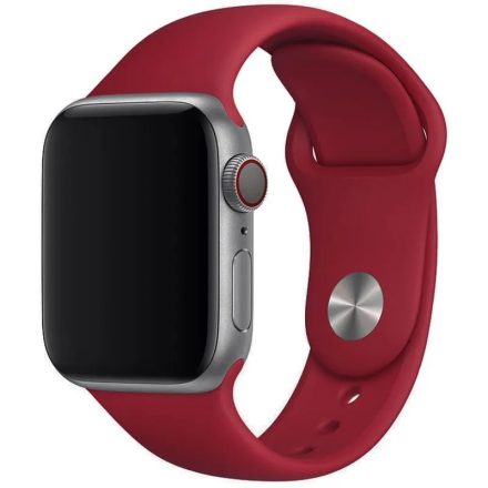 Apple Watch bordó szilikon szíj 38/40/41mm