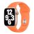 Apple Watch narancs szilikon szíj 42/44/45/46/49mm 