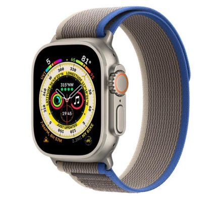 Apple Watch kék-szürke terep szíj 42/44/45/46/49mm