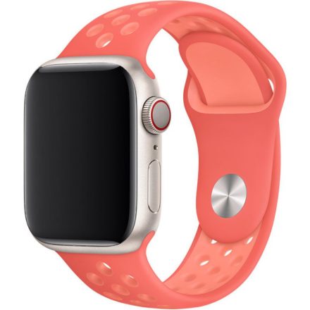 Apple Watch narancs sport szilikon szíj 38/40/41mm