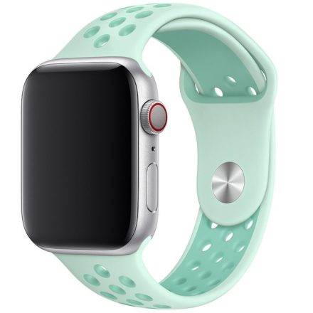 Apple Watch türkiz-menta sport szilikon szíj 42/44/45/46/49mm 