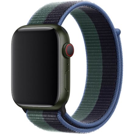 Apple Watch zöld-fekete szövetszíj 38/40/41/42 (series10)mm