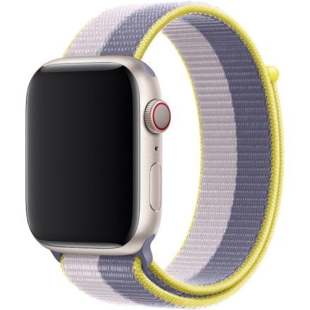 Apple Watch bézs-sötétszürke szövetszíj 42/44/45/46/49mm