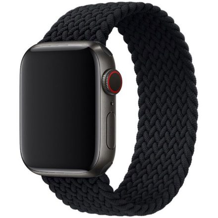 Apple Watch fekete fonott szíj S méret 38/40/41