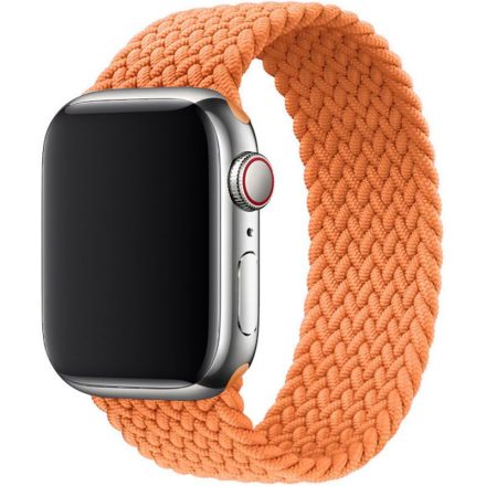 Apple Watch narancs fonott szíj M méret 38/40/41