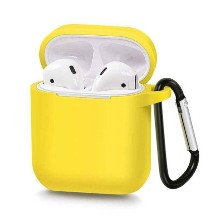 Airpods 3 citromsárga szilikon tok