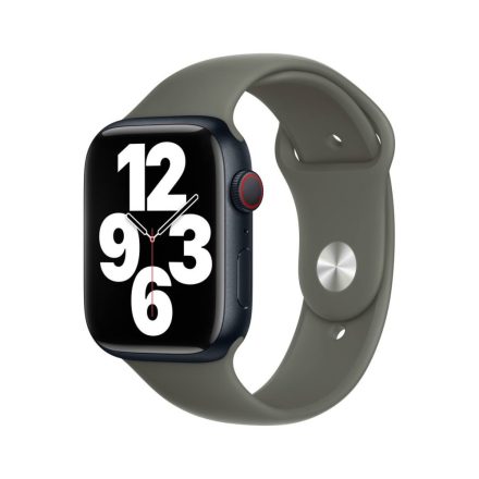 Apple Watch olíva szilikon szíj 38/40/41mm