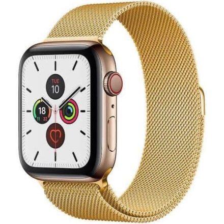 Apple Watch arany milánói szíj 42/44/45/46/49mm 