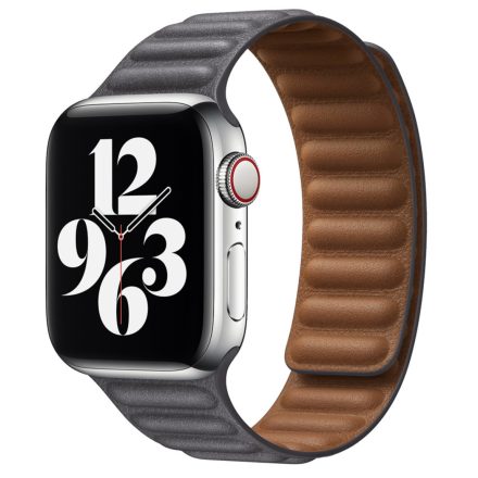 Apple Watch szürke bőr szíj 38/40/41mm