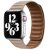 Apple Watch bézs bőr szíj 38/40/41mm