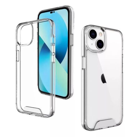 iPhone 15 Plus átlátszó szilikon tok